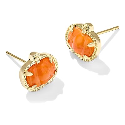 Kendra Scott Pumpkin Stud Women