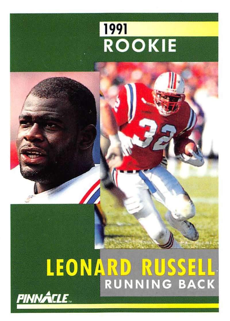 Amazon.com: 1991 Pinnacle #336 Leonard Russell New England