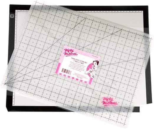 Nifty Notions Back Lit Lightpad and Cutting Mat 11 in x 17 in