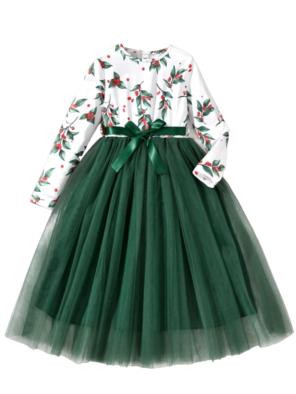 TAGAS Baby-Girl's Satin Fit and Flare Knee-Length Frock (KD-96-GREEN-3_Green