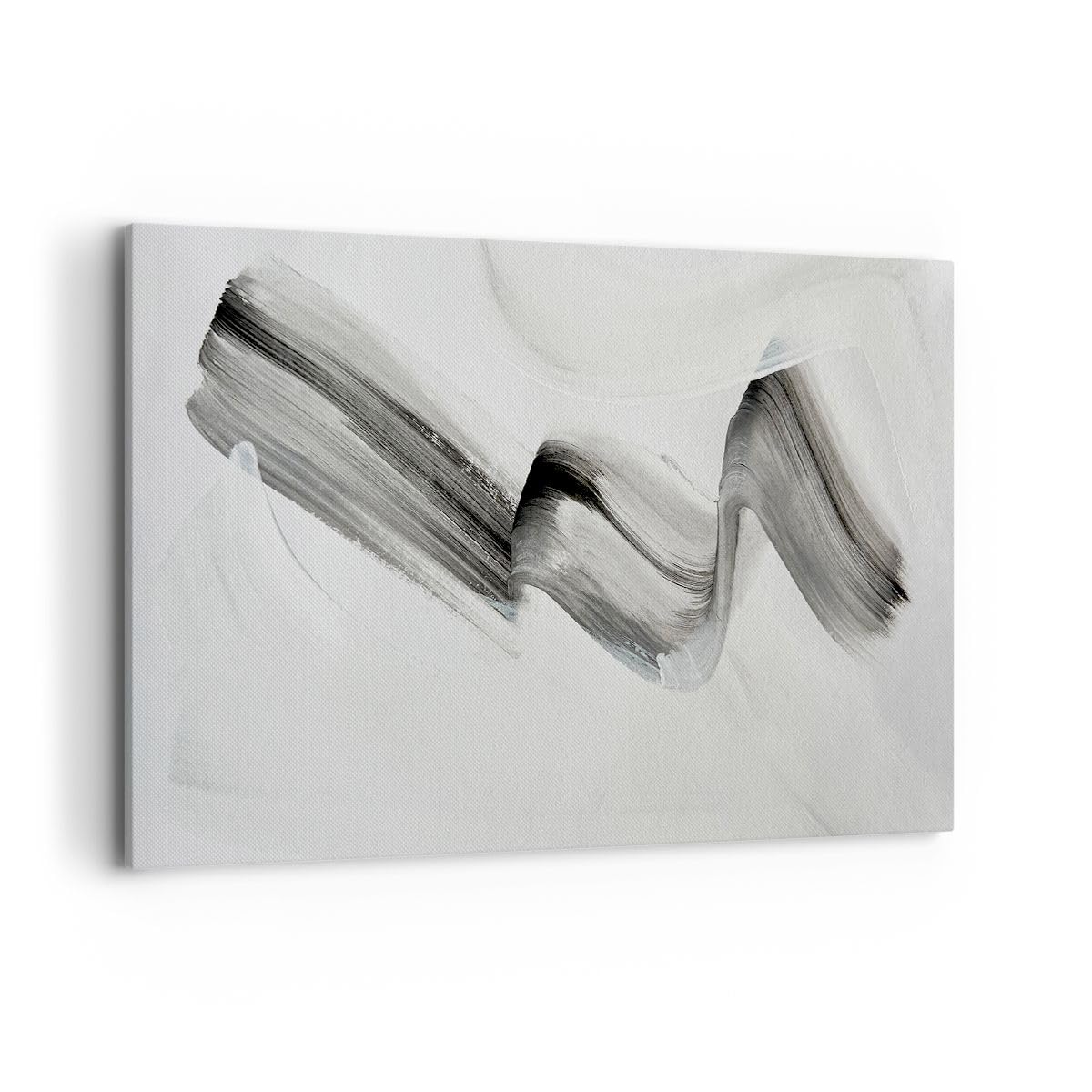 Cuadros Decoracion Salon Minimalismo Abstracción Cepillar Lienzos decorativos 120x80cm Cuadro Sobre Lienzo Moderno Dormitorio Cuadros Pared Imágenes Wall Art Prints Decor Grande XXL AA120x80-5719