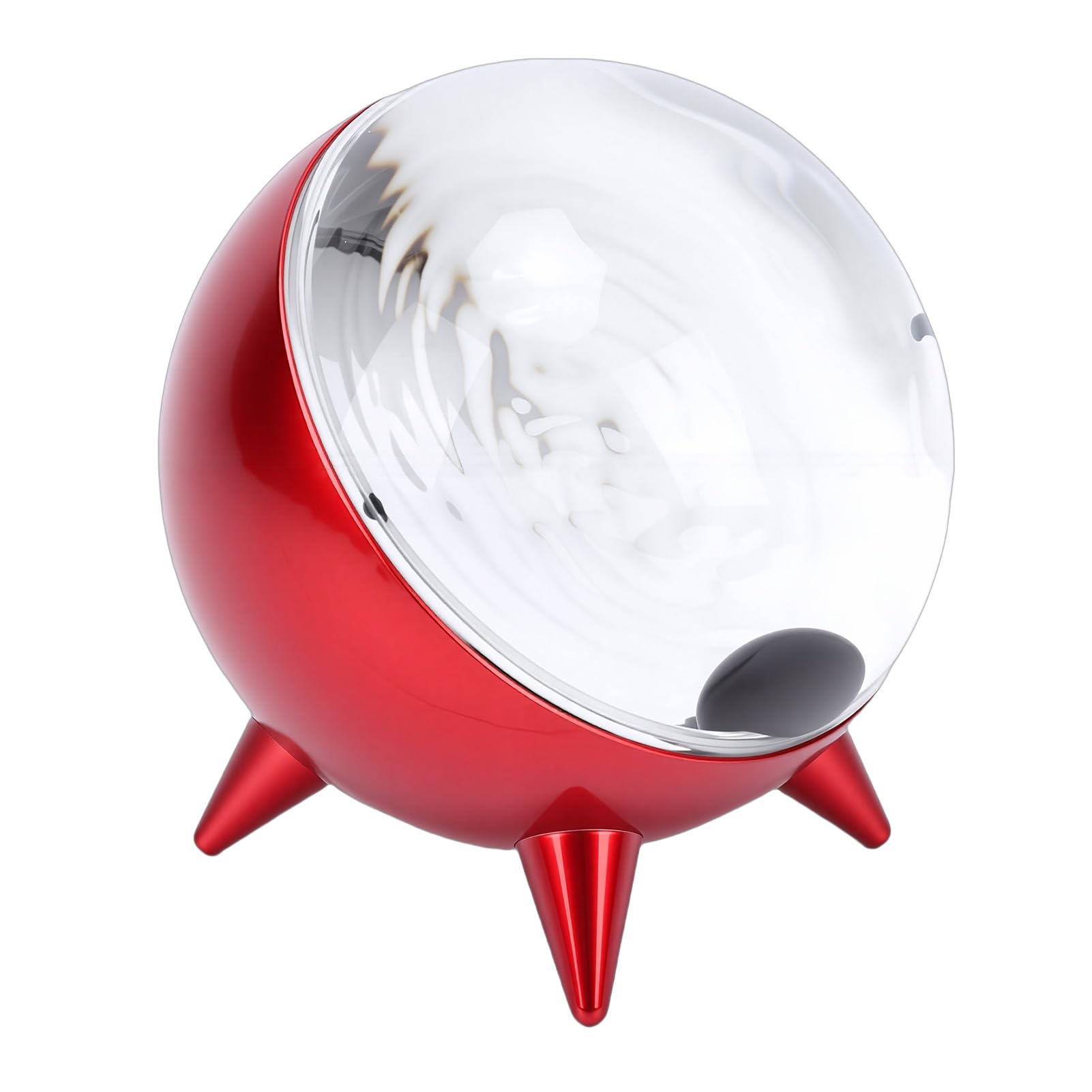 Luce Ritmica Ferrofluida, Visualizzatore Musicale Fluido Magnetico con Design Sferico, Display Reattivo al Suono Dinamico, Decorazione da Scrivania Fatta a Mano per Gli Amanti della Musica
