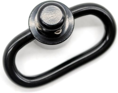 Miniatura 6 de Botón giratorio de 1.25 pulgadas, resistente y rápido desmontable, color negro