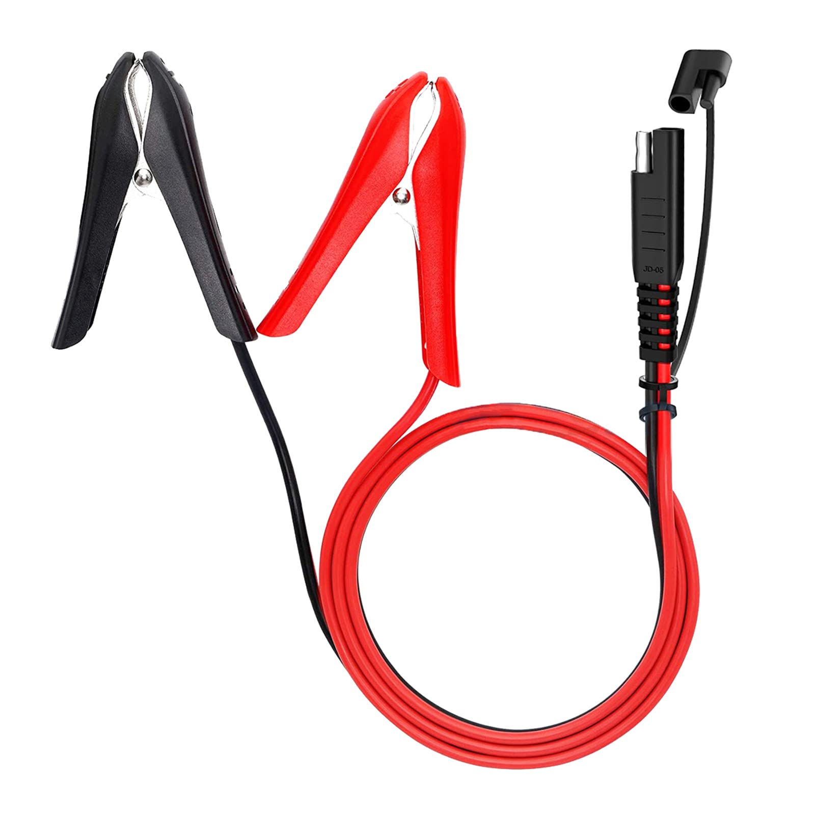 Amazon.co.jp: 2FT 16AWG バッテリーワニ口ワニクリップ SAE コネクタ