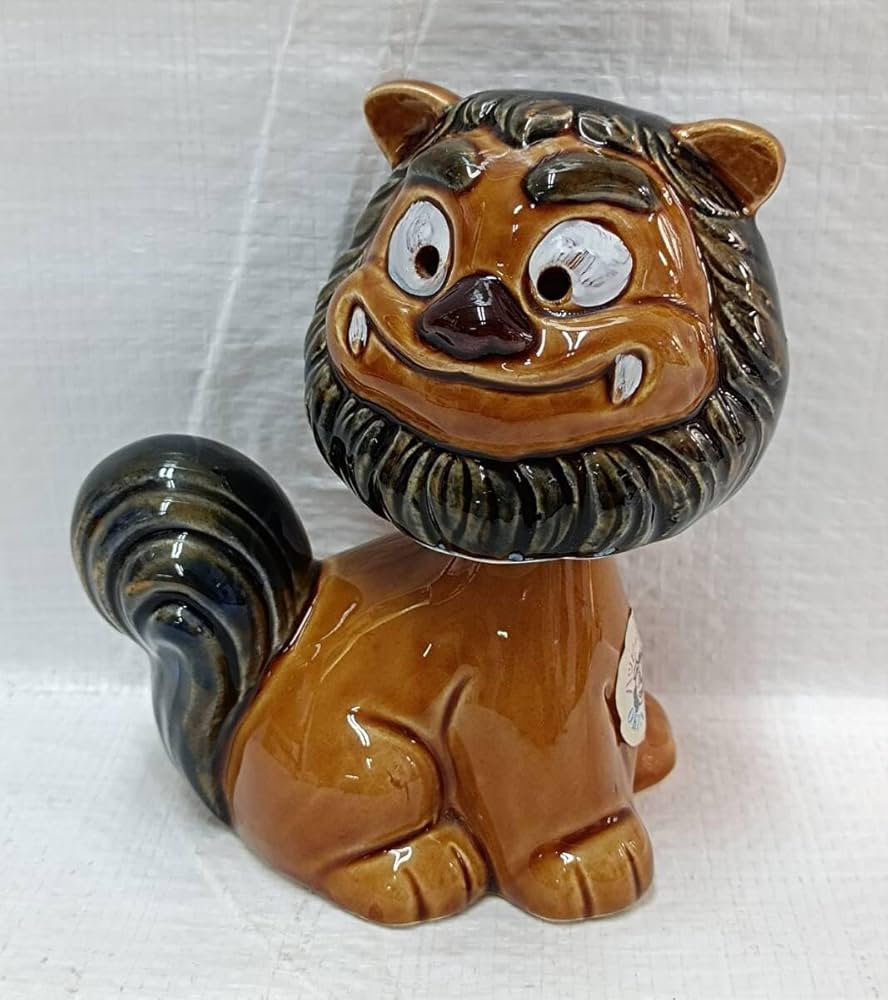 スマーフ ビンテージ 飾り 置物 貯金箱 陶器製 スマーフ