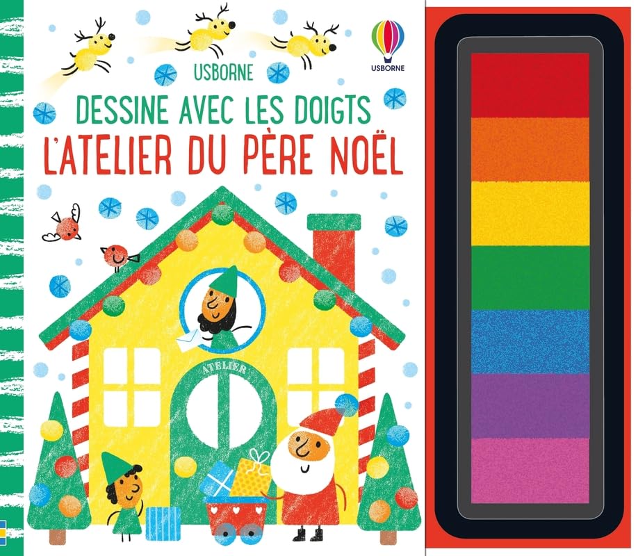 L'atelier du Père Noël - Dessine avec les doigts - dès 4 ans