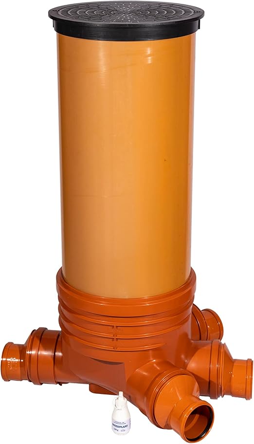 KG Schacht Revisionsschacht Abwasserschacht DN400 / DN110 Komplett