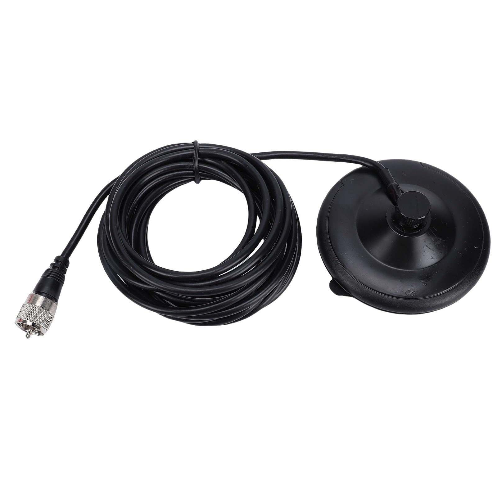 Base magnetica per precisa con forte forza di tenuta magnetica per radio marine CB GMRS, connettori PL259 inclusi. Installazione rapida: adatta a tutti