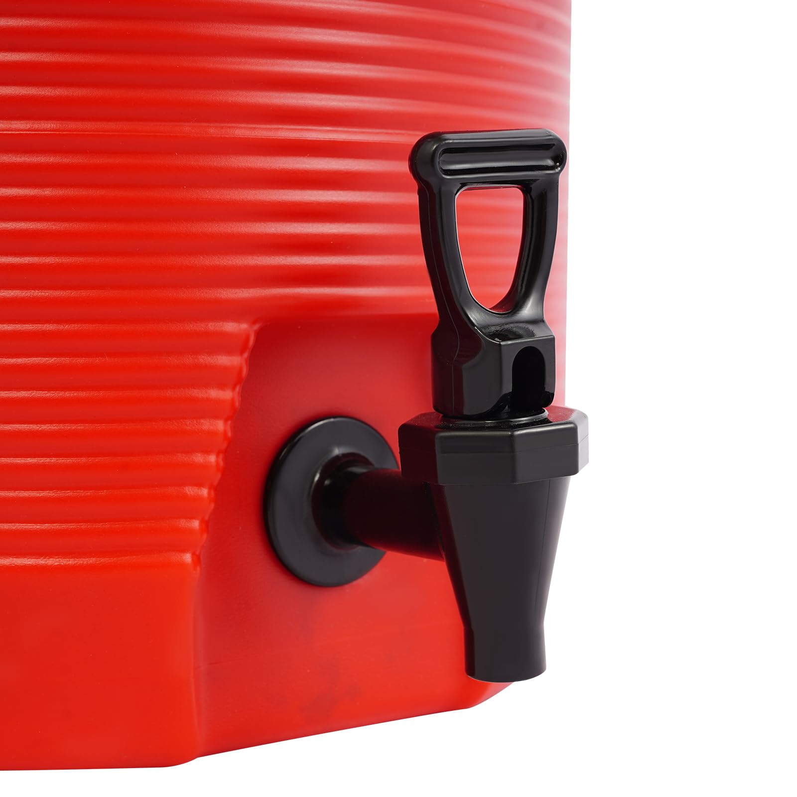 Dispensador de bebidas aislado de 15,4 L, termo, 8 horas de almacenamiento de calor, dispensador térmico para bebidas calientes y frías, con grifo para café, té o vino caliente