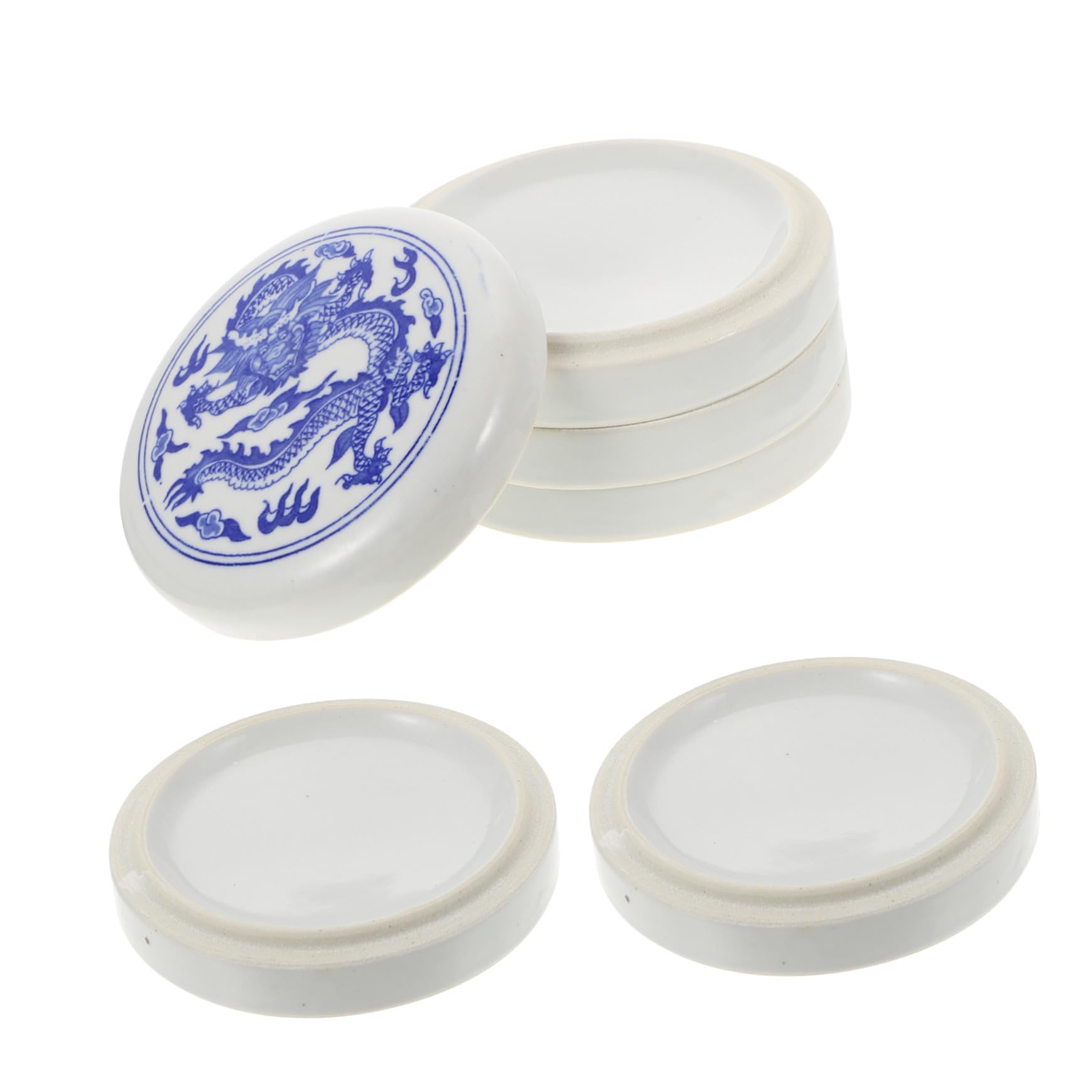 Keramik Stapelbar Mehrzweck Mischschalen für DIY Künstler Pigment Tabletts für Aquarellmalerei Tragbar und Praktisch