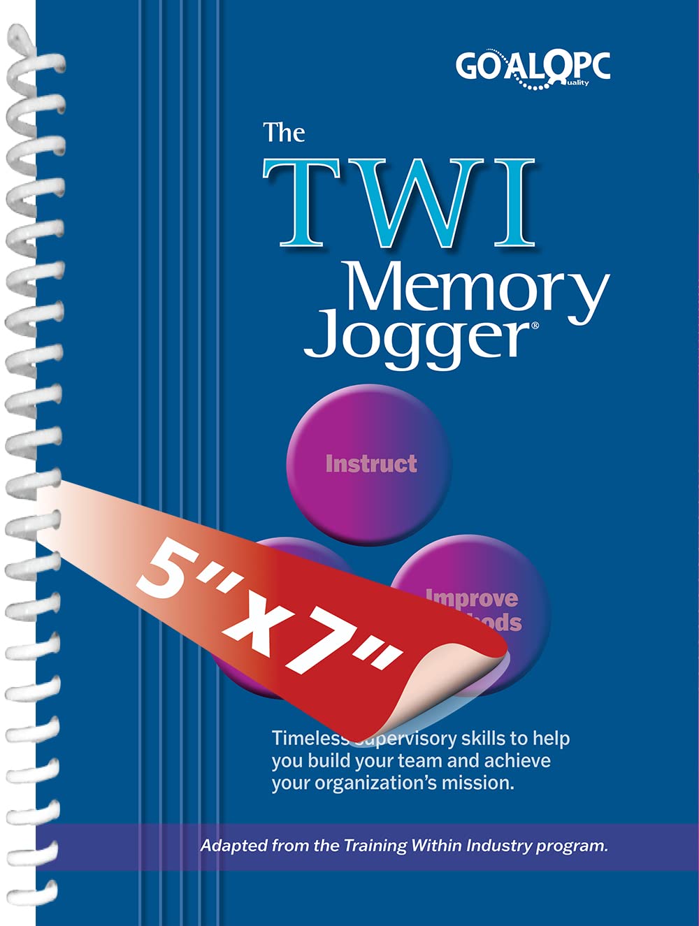 The TWI Memory Joggger Hugh R. Alley, P. Eng., Goal/QPC, Goal/QPC