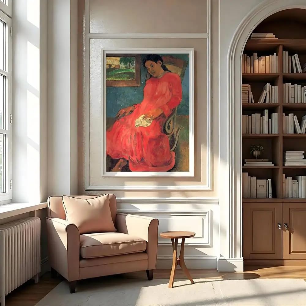 SDVIB Paul Gauguin Artwork Poster Gallery Canvas Wall Art Prints for Living Room, Bedroom, Home Decor Canvas Prints(50x70cm/Frameless)