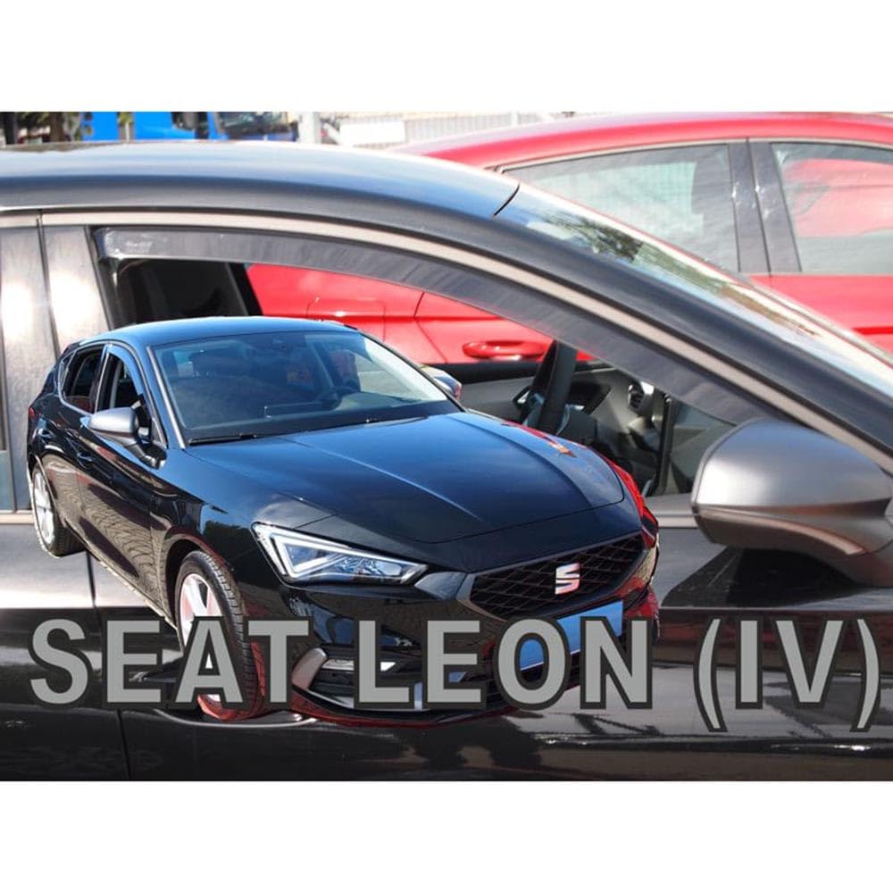 Car Lux AR06361-1 Kit deflectores de Aire de ventanilla Delanteros para Leon a Partir de 2020