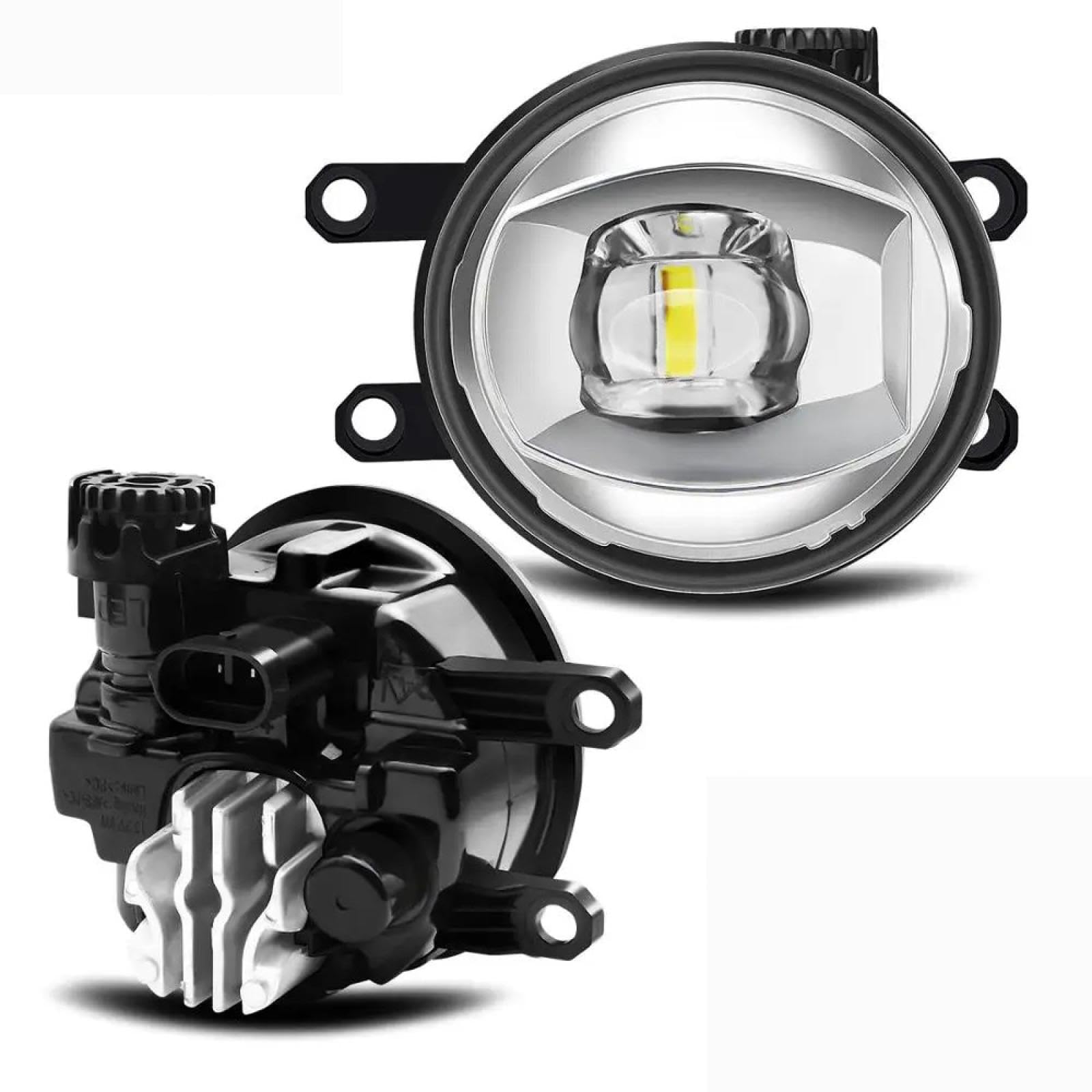 Mistlampen 2 X Zespół Światła Przeciwmgielnego 30W 8000 Dla lm Lampa przeciwmgielna LED na przednim zderzaku samochodu DRL 12V Dla Prius 2009-2015
