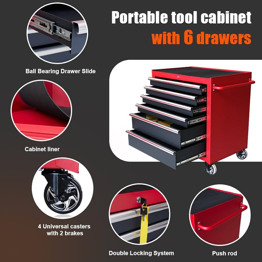 Amazon.com: HPDMC 36 in. W x 24.5 in. D Heavy Duty Rolling