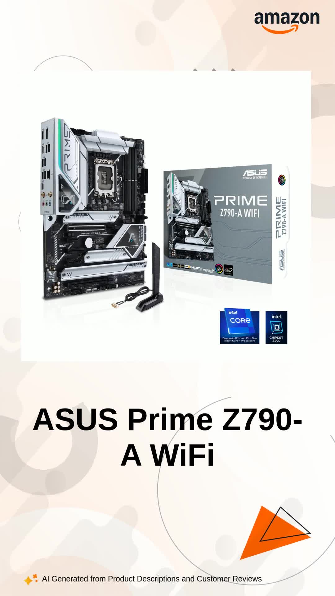 ASUS Prime Z790-A WiFi LGA 1700 ATX Motherboard