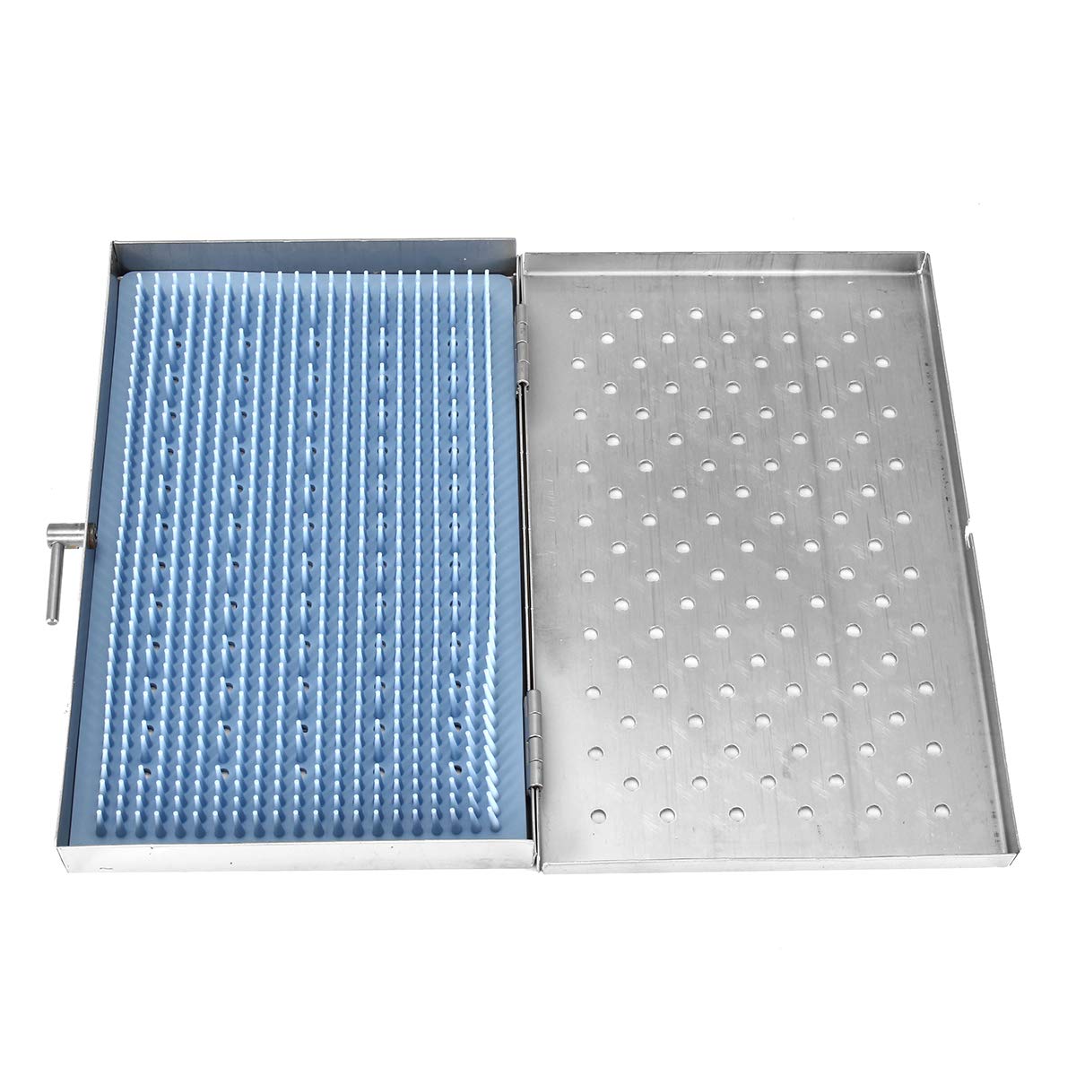 Acero Inoxidable Sterilization Bandeja Caso De Tamaño Medio Cirugía Instrumento Quirúrgico Caja De Herramientas