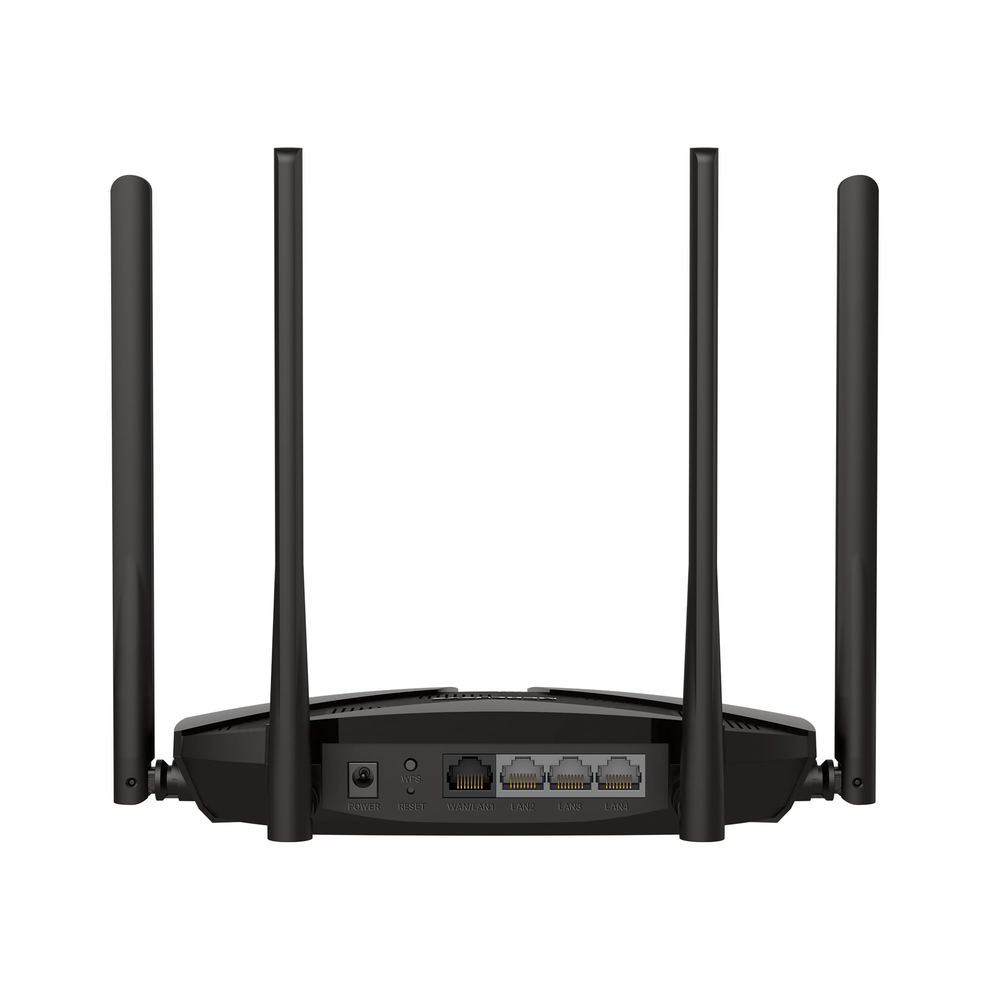 Mercusys MB235-4G Router WiFi con Sim, 4G+ Cat6 AC1200Mbps, 4 Antenne Ad Alto Guadagno, 1 Porta LAN/WAN + 3 Porte LAN Gigabit, WAN Backup, Parental/LED Control, SMS, APP, Plug & Play
