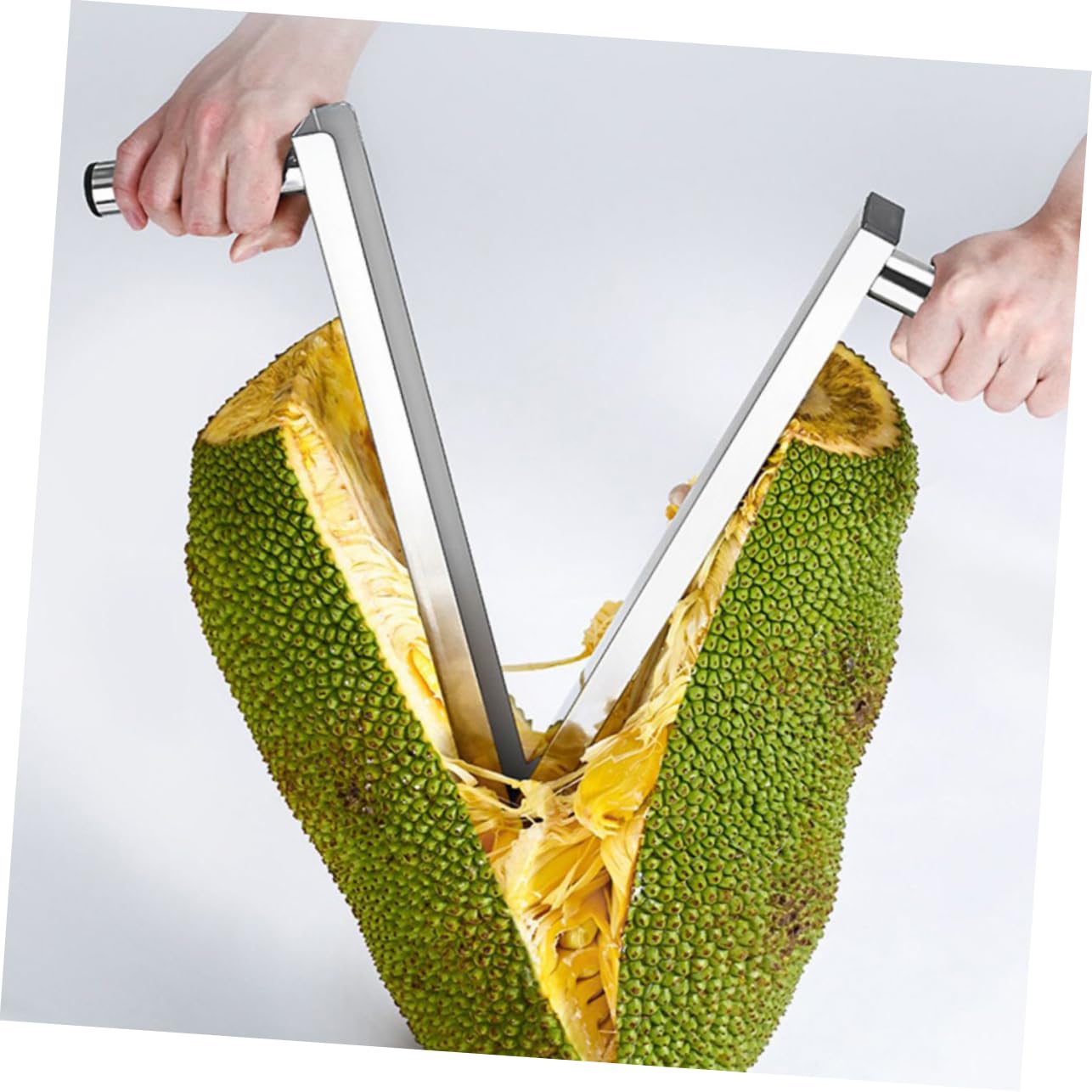 Jackfruchtöffner aus Edelstahl, Ergonomisch, Silber, Präzise