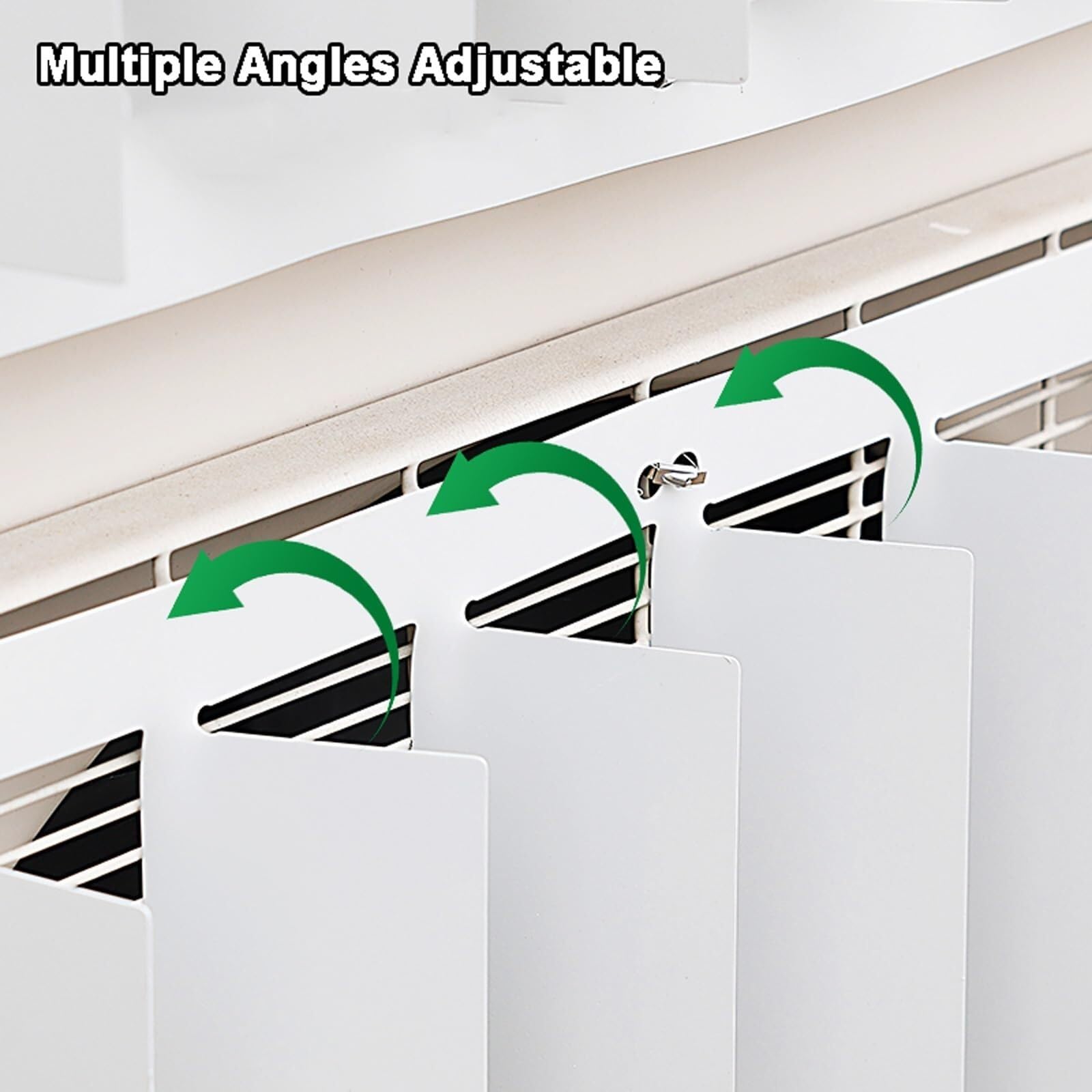 Copri Condizionatore da Esterno, Deflettori Aria Condizionata Modifica la Direzione del Flusso d'Aria per unità Esterna del Condizionatore Split