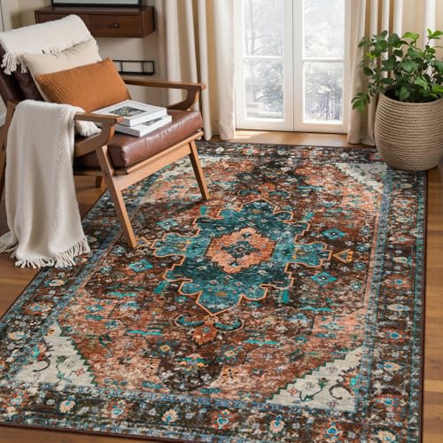 Ciicool Boho Washable Rug 3x5