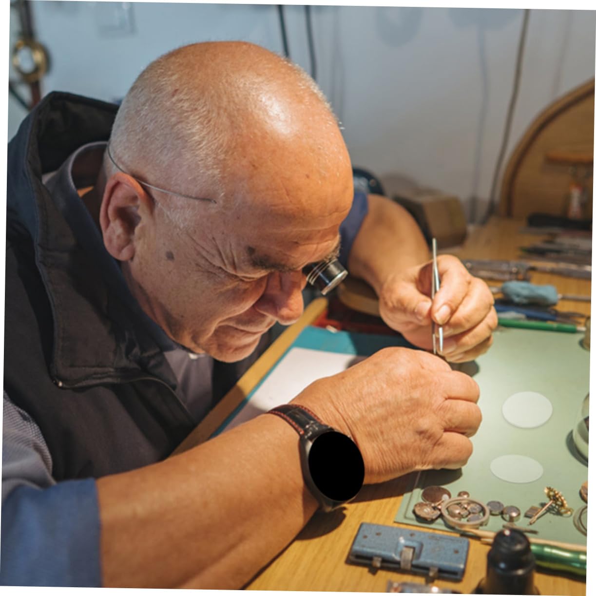 PACKOVE Lente De Reloj Ver Lente Transparente Ver Lente Plana Reloj Inteligente Lente De Reemplazo De Reloj De Pulsera Ver Piezas De Repuesto Lente Redonda Cristal De