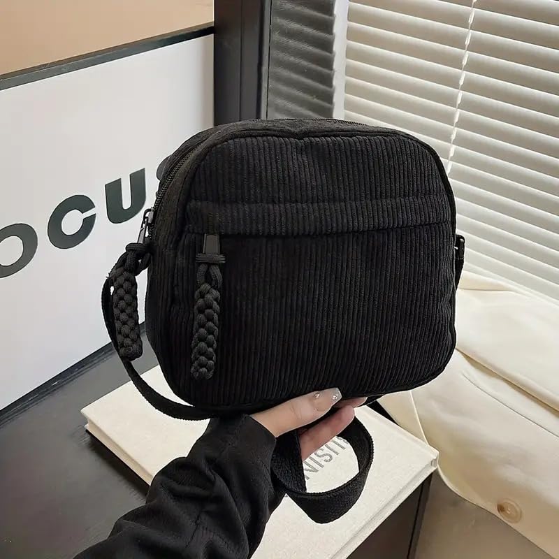 Image of Kawn Women Crossbody Bag, Aesthetic Mini Cute Purse, Shoulder Bag with Outer Pocket For Daily Use Work Travel Beaches, Portable Handbag Bag, Comfortable and Trendy Design