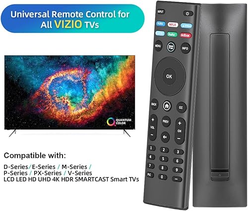 Miniatura 4 de para VIZIO-Smart-TV, control remoto, reemplazo universal XRT140 para VIZIO todos los televisores inteligentes LED LCD HD 4K UHD HDR