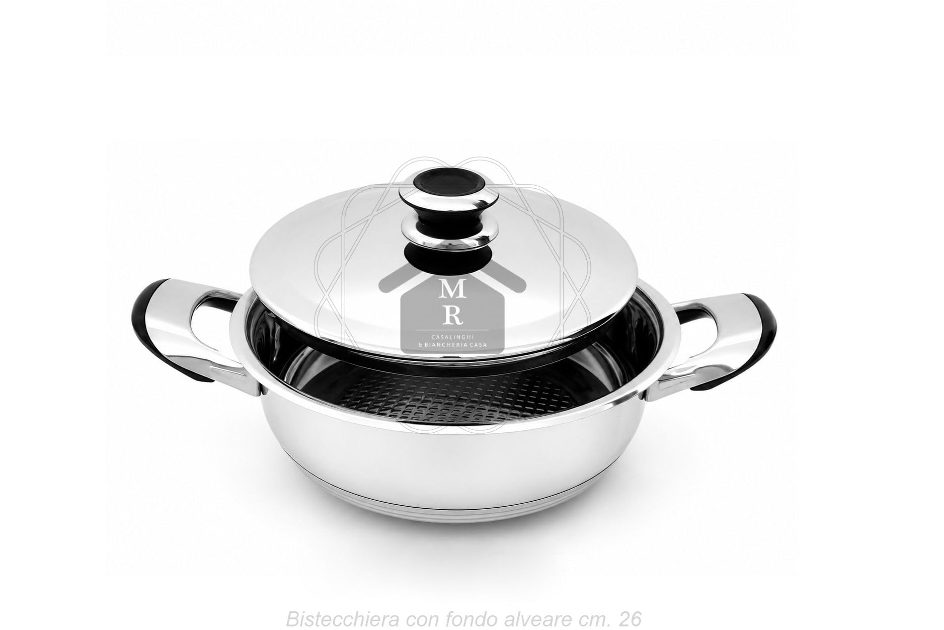 BATTERIA PENTOLE 36 PEZZI ACCIAIO INOX TRIPLO FONDO INDUZIONE BAVARIA OTTINGHER