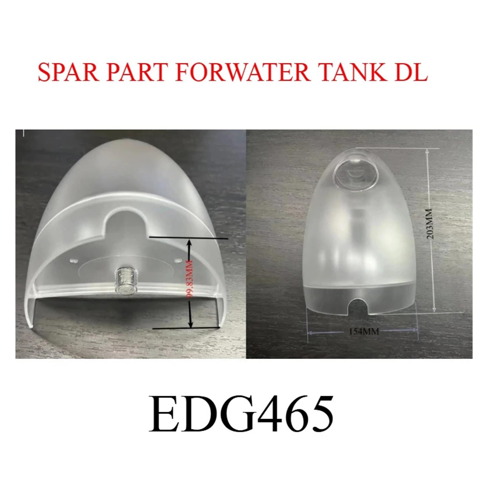 Adecuado Compatible Con Máquina De Café En Cápsulas Nestlé Compatible Con Accesorios DOLCE GUSTO EDG465 EDG466 Tanque De Agua