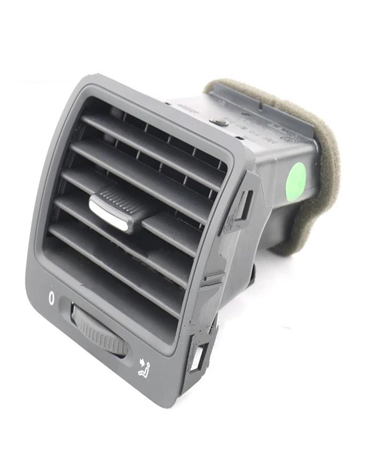RWRAPS Aria Condizionata Bocchette per Jetta per 5 per Golf per MK5 per GTI MKV Coniglio 1KD 819 728 Nero Destro Cruscotto Aria Condizionata Uscita Vent Auto A/C Bocchette(Right)