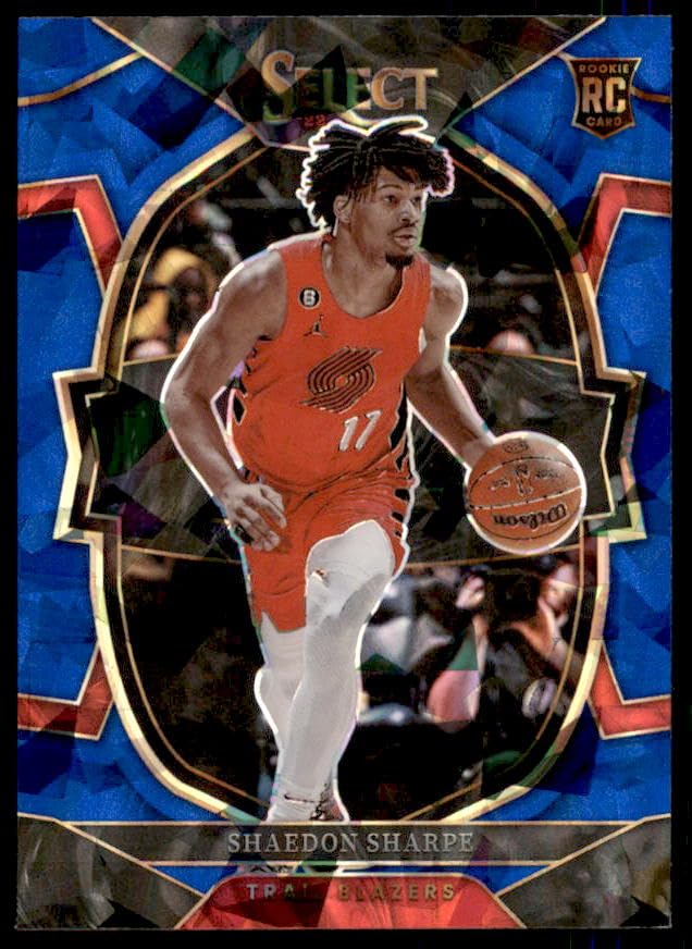 Amazon.com: Shaedon Sharpe Rookie Card 2022-23 Select Prizms Blue 
