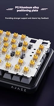 Amazon.com: Odpaltoy×Ajazz AK820 MAX Mechanical Gaming Magnetic