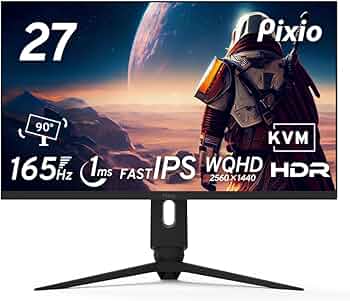 ゲーミングモニター 27インチ 165hz Pixio PX7 PRIME Pixio PX277 Prime | 27 inch 1440p 165Hz HDR IPS Gaming Monitor