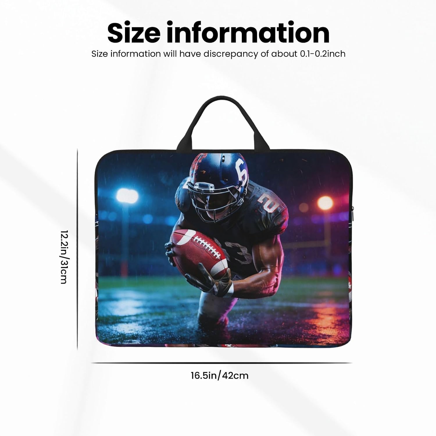 Laptop Case 14 inch Shockproof Protective Laptop Bag Briefcase Computer Bag image 2