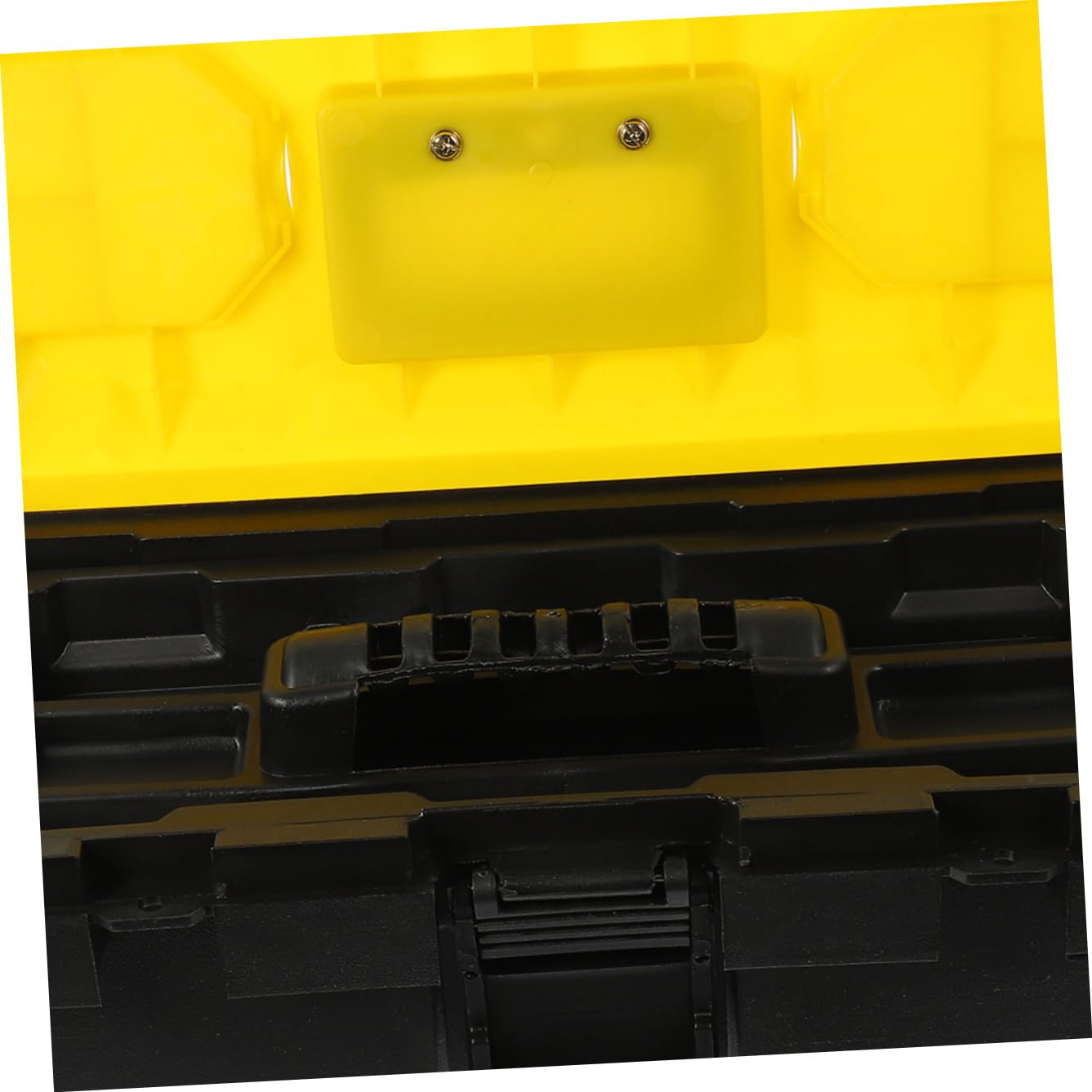 Cassetta Porta Attrezzi Portatile in Plastica Pp Grande Capacità per Utensili Manuali e Oggetti di Media Misura per Elettricisti e Meccanici