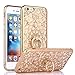 iPhone 6S Case, iPhone 6 Case, Cellaria Chrysalis Series - Ultra Slim Luxury Bling Rhinestone Case Cover With 360 Rotating Ring Grip/Stand Holder/Kickstand For iPhone 6S/6 (4.7 Inch), Gold