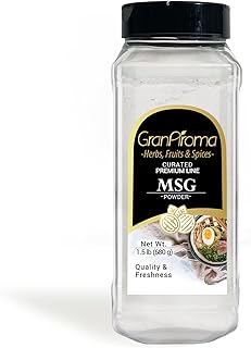 GranAroma MSG Powder, Monosodium Glutamate, Flavor Enhancer (24 Ounce)