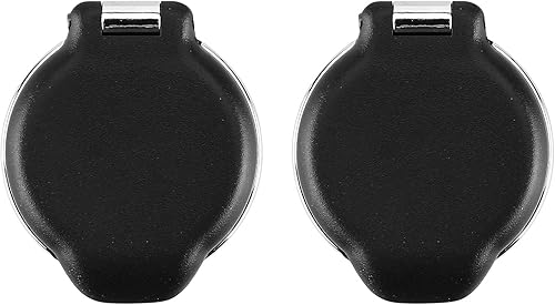 Miniatura 7 de Juego de 2 tapas de enchufe de repuesto cromadas de 12 V, para salpicadero, encendedor de cigarrillos, compatible con 2007-2013 Silver-ado Sier-ra