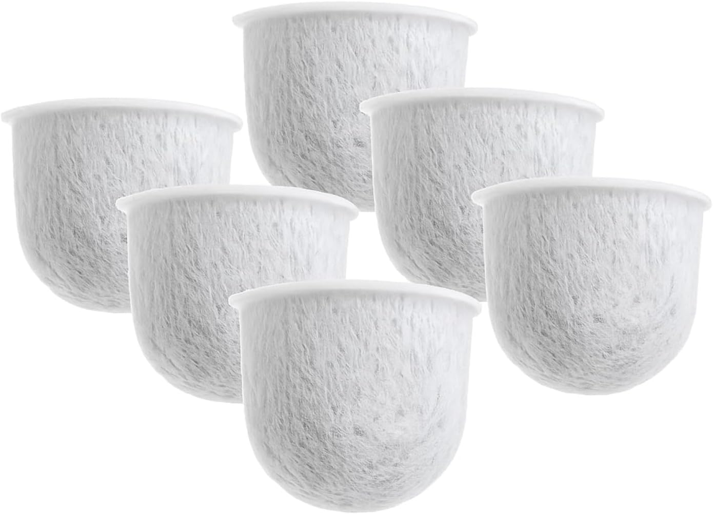 6-Pack Nispira WGCM350 Water Filter Pod Replacement for Wolf Gourmet Coffee Maker System 10 cups WGCM100S WGCM110S WGCM120S