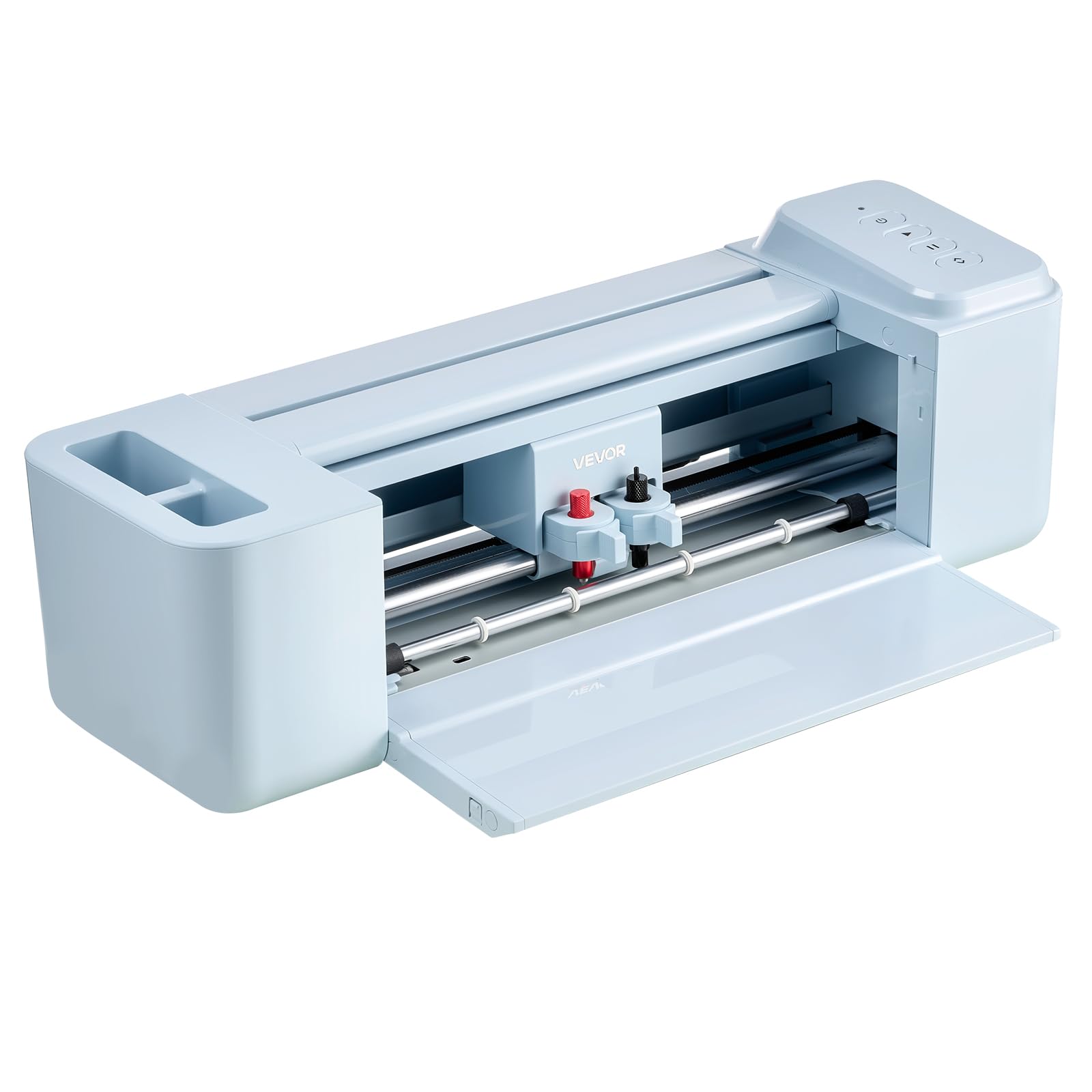 VEVOR Machine de Découpe Capacité Max. 305 mm, Découpe Vinyle à Boutons, pour Personnalisation d'Objets Artisanaux Autocollants Scrapbooking Décoration, Compatible avec Mac, Windows, Android et iOS