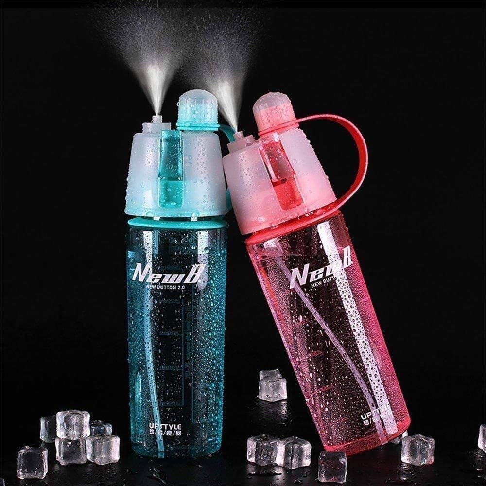 Portable Water Mist Spray Bottle with Cooling Sprayer 600ml | Leakproof Design, For Gym & Cycling, Outdoor Travel Use, Running & Sports, Mist & Drink 2-in-1-image-17