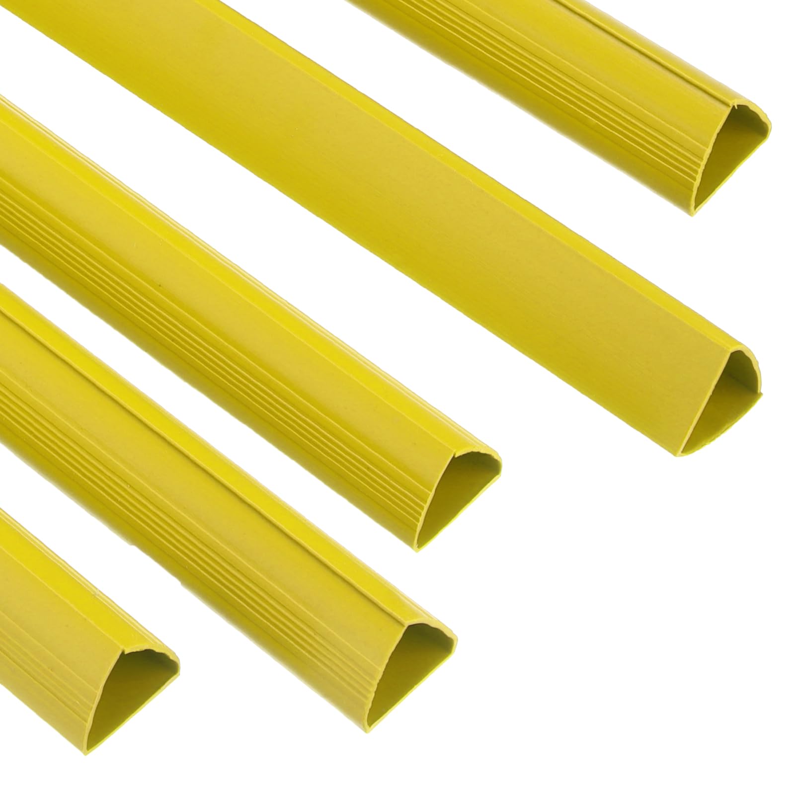 PATIKIL 30Pcs Binding Bars, 20x25mm Binding Bars Slide Grip 220 Sheets Capacity A4 Size Report Binder Presentation Binder for Study Office Report Cover Resume, Yellow