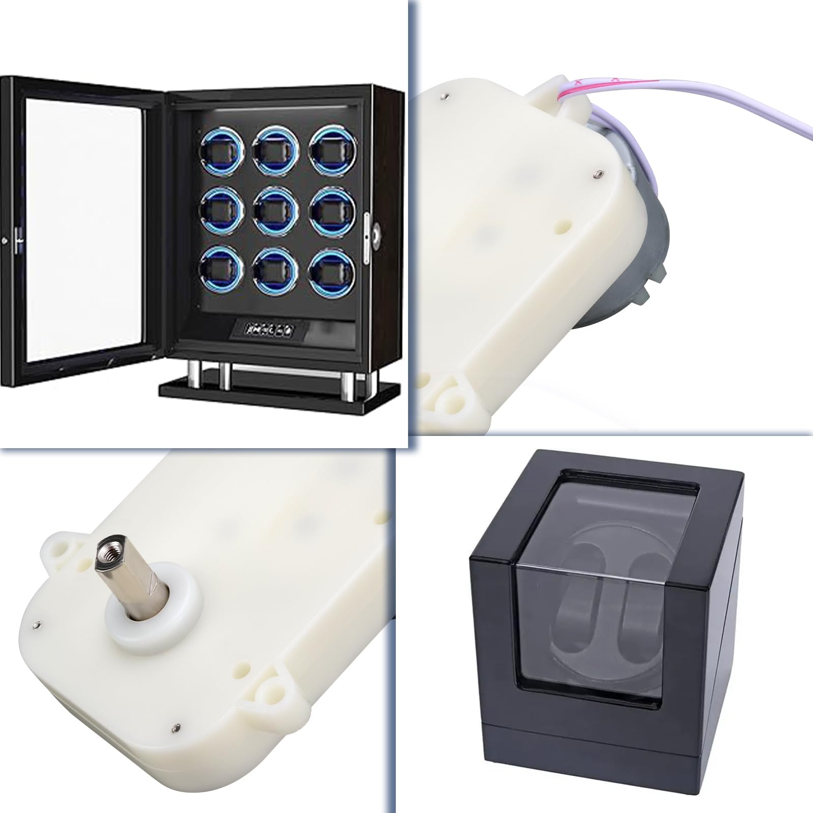 OTOTEC 1 szt. 3 V zegarek nawijacz silnika prądu stałego akcesoria automatyczny nawijacz łańcucha silnik nadaje się do wymiany sprzętu elektrycznego i testowego