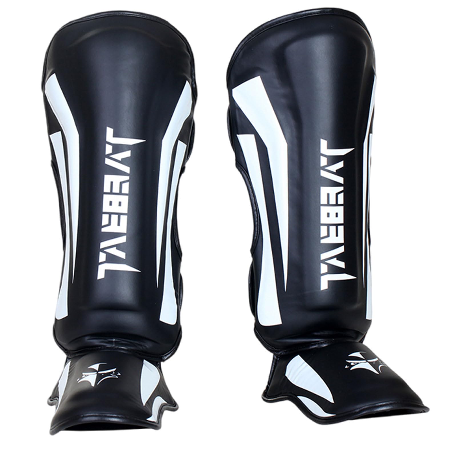 Elastico Parastinchi Muay Thai,Parastinchi Karate,Paratibia Kick Boxing,Parastinchi Kick Boxing,Comfort E Stabilità,Facile Indossare,per Calci in Kickboxing,Muay Thai E Altre Arti Marziali