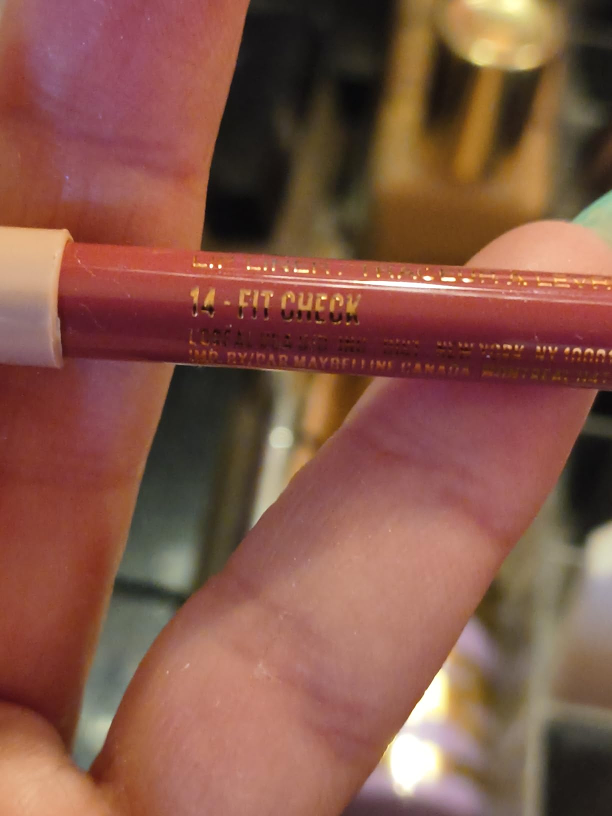 Maybelline New York Maybelline Lifter Liner Lip Liner Pencil with Hyaluronic Acid, Let's Bounce, 1 Count