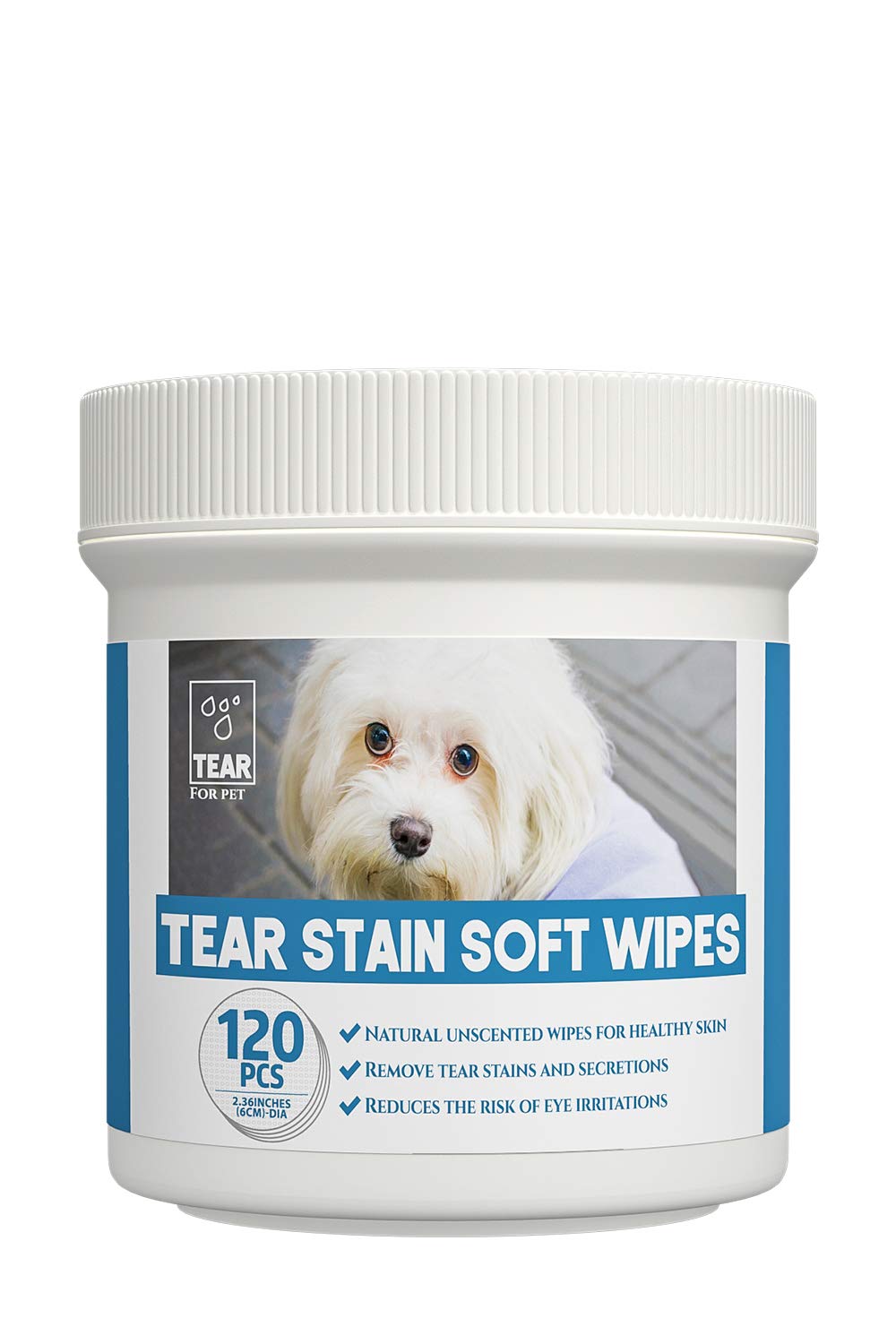 How Do You Get Rid Of Tear Stains On A White Dog