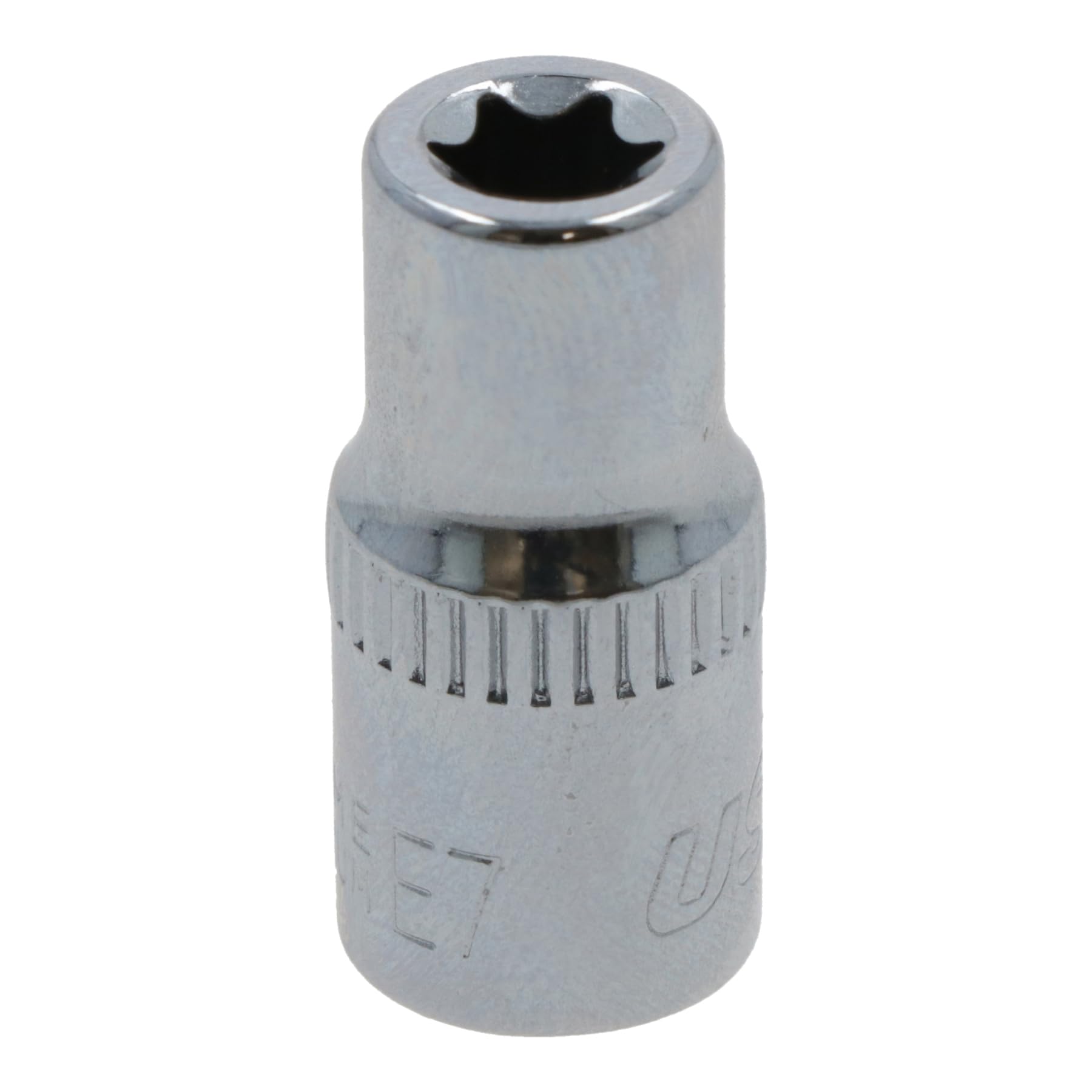 E7 Female Torx Socket Star Bit 1/4" Drive Standard External Chrome Vanadium