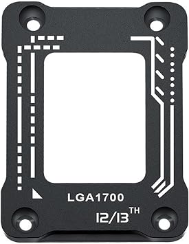 CPU Contact Frame, Thermal Grizzly Contact Frame, for CPU Contact Frame, Lga 1700 Bracket, Fixing Buckle LGA 1700 Kit with Hand Tools Replacement for 12th 13th Generation