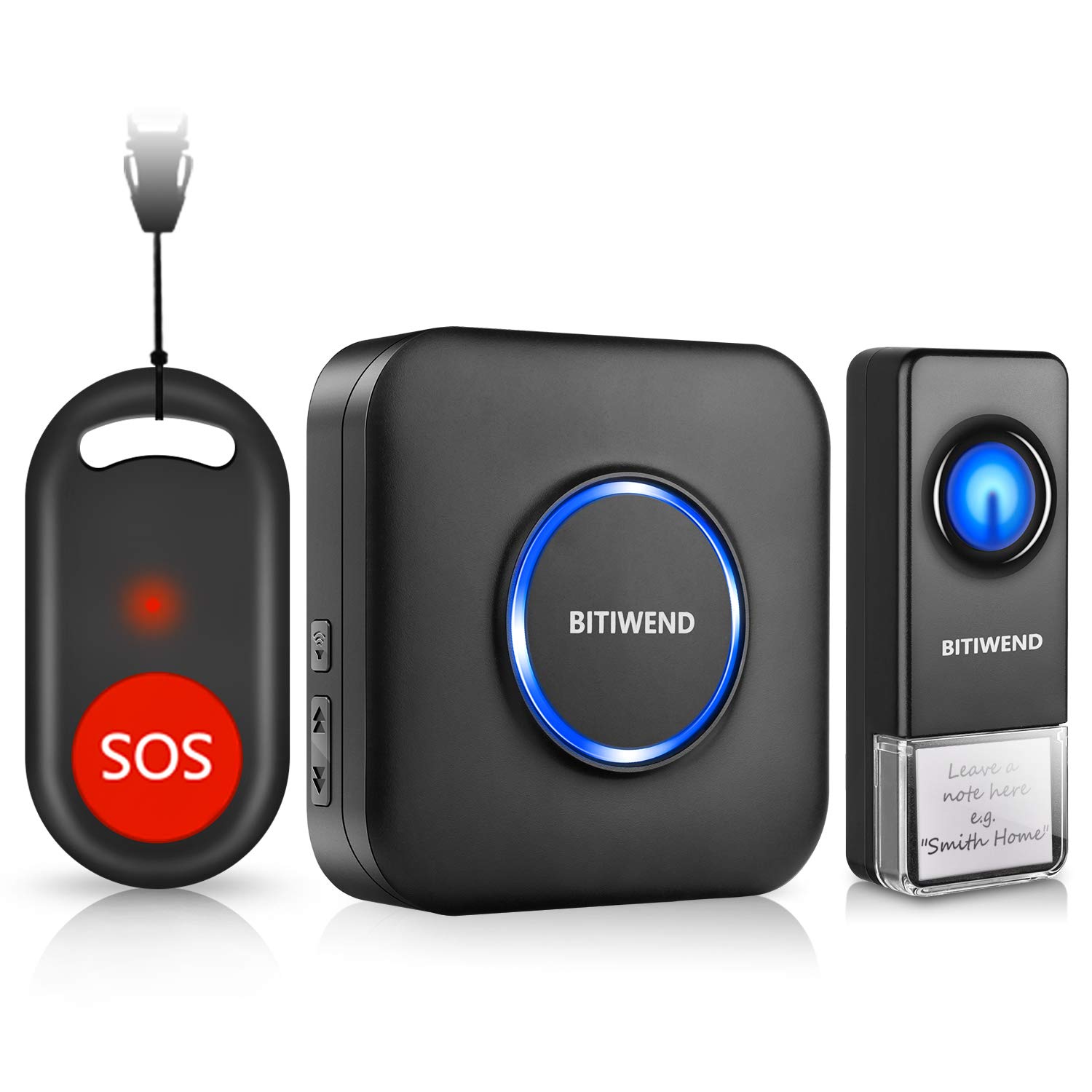 Buy Wireless Door Bell, Door Bells Chime with 1000ft Long Range Door